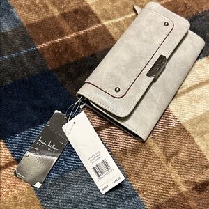 Nicole Miller Gray Wallet